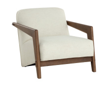 Sunpan 111960 - Bosco Lounge Chair - Geralt Linen